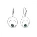 Náušnice duhové se Swarovski Elements Glory KWOD1122SS29RD Rainbow Dark