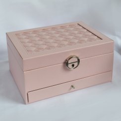 Šperkovnica veľká SK0007 ružová