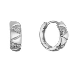 Strieborné ozdobné kruhy 11765.1