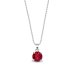 Náhrdelník červený se Swarovski Elements Ronda NP1088SS39SC Scarlet