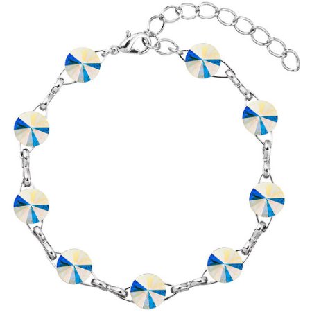 Náramok Rivoli so Swarovski Elements Krystal AB 8 mm