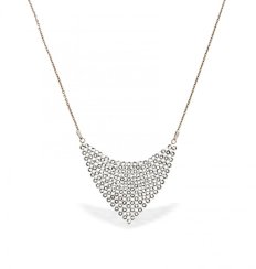 Náhrdelník strieborný so Swarovski Elements NMESH18C Chic