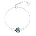 Náramek modrý se Swarovski Elements Soul BS280810DB Denim Blue