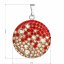 Přívěšek se Swarovski Elements placka 34131.3 Siam Gold