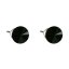 Náušnice černé Rivoli se Swarovski Elements Jet 8 mm