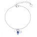 Náramok modrý so Swarovski Elements Serenity BMIX2201SA Sapphire