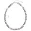 Náhrdelník šedá perla so Swarovski Elements 32011.3 Light Grey