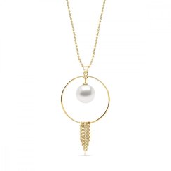 Náhrdelník bílý se Swarovski Elements Eden NRDG581812W White