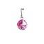 Prívesok ružový Rivoli so Swarovski Elements Rose 8 mm