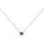 Náhrdelník modrý se Swarovski Elements Dotty N1088PP31CB Capri Blue