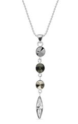 Náhrdelník so Swarovski Elements Willow N112234200HC Hematite
