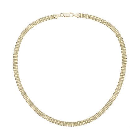 Elegantní náhrdelník pozlacený 72100/103