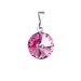 Prívesok ružový Rivoli so Swarovski Elements Rose 12 mm