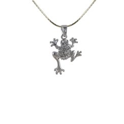 Náhrdelník se Swarovski Elements žabka Krystal