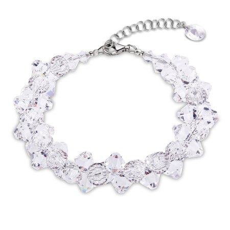 Náramok so Swarovski Elements Bicone BE63015301C