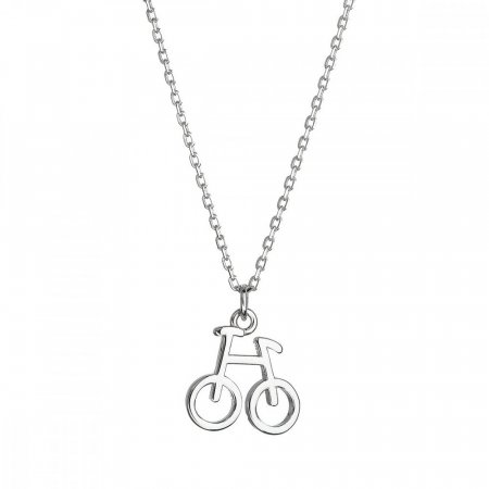 Stříbrný náhrdelník s přívěskem kolo 62004