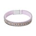 Náramek mix barev textilní 53008.3 purple