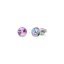 Náušnice fialové Rivoli se Swarovski Elements Sweet Candy Studs K1122SS29VL vitrail light 6 mm