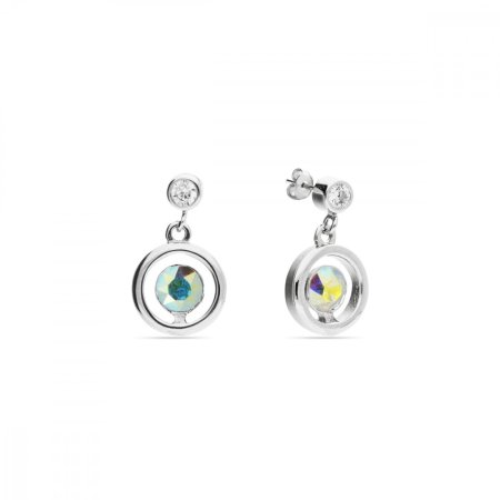 Náušnice dúhové sa Swarovski Elements punctata KC1088SS18AB