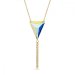 Náhrdelník duhový se Swarovski Elements Trident NG327118AB