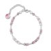 Náramok ružový Clematis so Swarovski Elements B58105328RLR Light Rose