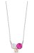 Náhrdelník so Swarovski Elements Lirio NK11223FSL Fuchsia