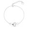 Náramok číry sa Swarovski Elements Soul BS280810C Krystal