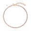Jemný pozlacený tenisový náramek 13095.1 Rose Gold