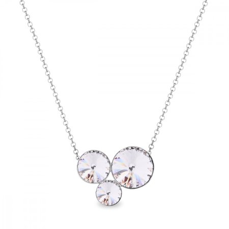 Stříbrný náhrdelník se Swarovski Elements Sweetie N11223C Krystal