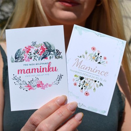 Přání mamince - děkuji Ti