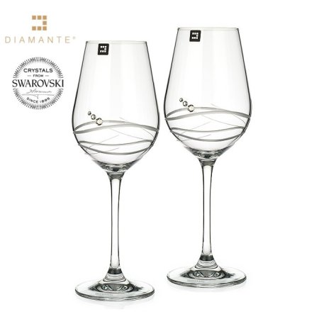 Pohár na červené víno so Swarovski Elements Venezia 470 ml