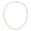 Perlový náhrdelník z říčních perel se zapínáním ze 14 karátového zlata 922001.1/9260 bílý