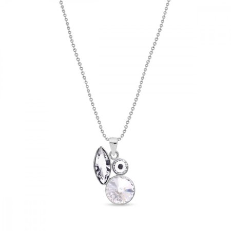 Náhrdelník číry sa Swarovski Elements Artesia Fine N2201MIX1CC Krystal