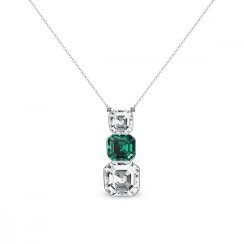 Náhrdelník zelený so Swarovski Elements Imperial NT44803CEM Emerald