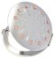 Kosmetické kapesní zrcátko se Swarovski Elements sun zlaté  EL-01.7