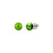 Náušnice zelené Rivoli so Swarovski Elements Sweet Candy Studs K1122SS29PE peridot 6 mm