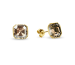 Náušnice hnedé so Swarovski Elements Imperial Stud KG44806LCT Light Colorado Topaz