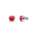 Náušnice červené se Swarovski Elements Tiny Bonbon Studs KR1122SS29LSI Light Siam 6 mm