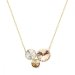 Strieborný náhrdelník pozlátený so Swarovski Elements Sweetie NG11223SLWP