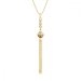 Náhrdelník zlatý se Swarovski Elements Ballena NCG1122SS29GS Golden Shadow