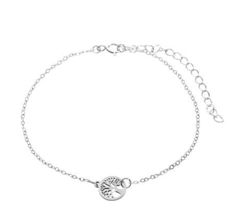 Náramek z chirurgické oceli strom života