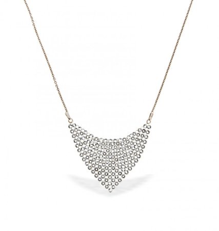 Náhrdelník strieborný so Swarovski Elements NMESH18C Chic