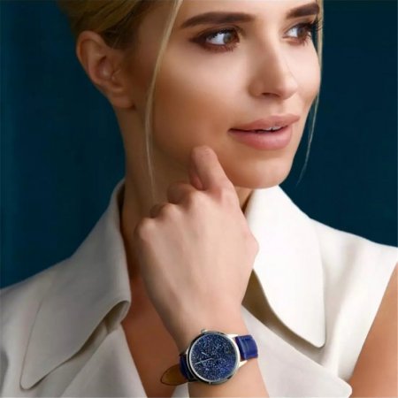 Dámske hodinky so Swarovski Elements Punto modré ZCR38BB