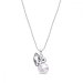 Náhrdelník číry sa Swarovski Elements Artesia Fine N2201MIX1CC Krystal