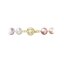 Perlový náhrdelník z riečnych perál so zapínaním zo 14 karátového zlata 922004.3/9272A multi