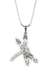 Náhrdelník se Swarovski Elements vážka Krystal