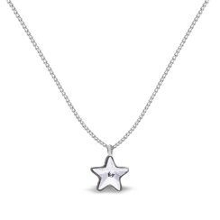 Náhrdelník čirý se Swarovski Elements Astral Star N28165C Krystal