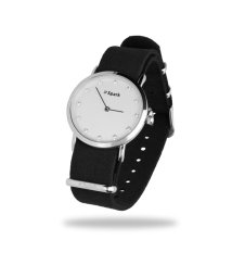 Hodinky so Swarovski Elements SENCILLO čiernostrieborné ZWE35CZC