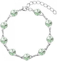 Náramok zelený Rivoli so Swarovski Elements Chrysolite 8 mm