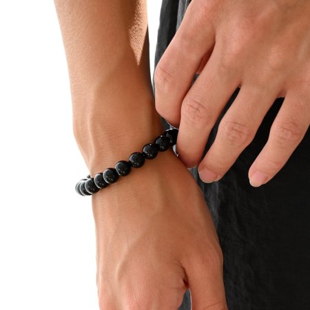 Náramok s minerálnymi kameňmi onyx 43056.3